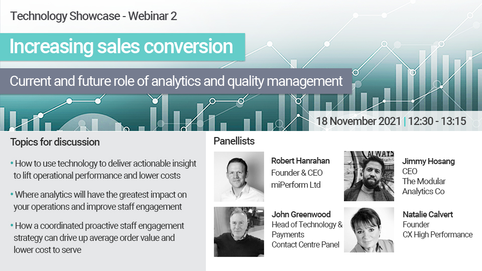 Technology Showcase Series Webinar 2 Contact Centre Panel